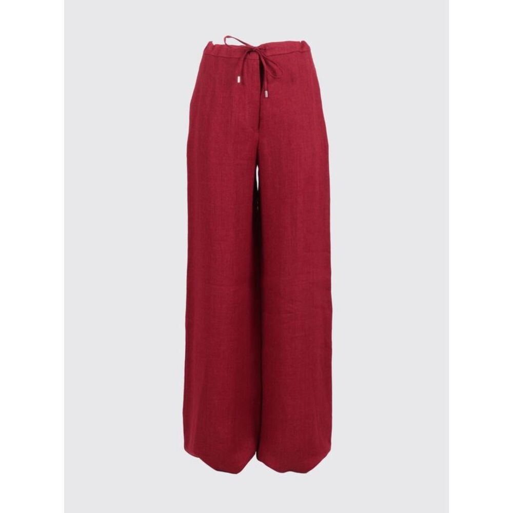 Max Mara Studio Pants Woman Red